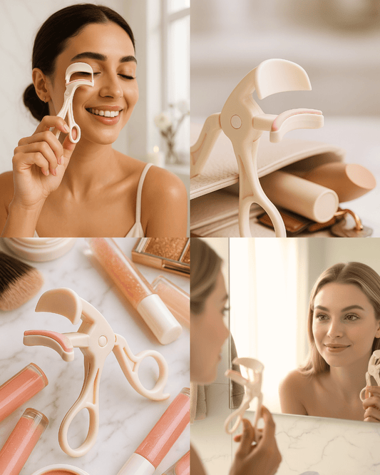 Compact Eyelash Curler – White - Joyvena