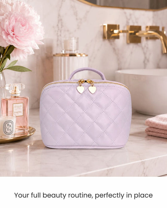 Travel Makeup Bag Lavender Mist
