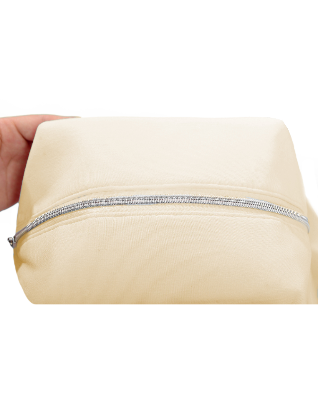Beige 3-in-1 Quilted Makeup Bag Beauty Set