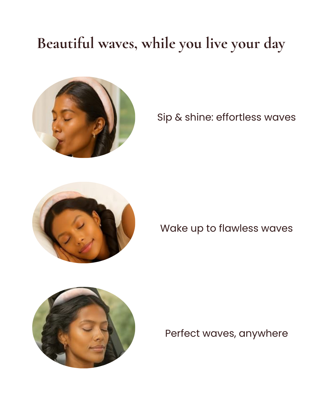 Cinta rizadora sin calor | Cabello sin frizz y con estilo todos los días