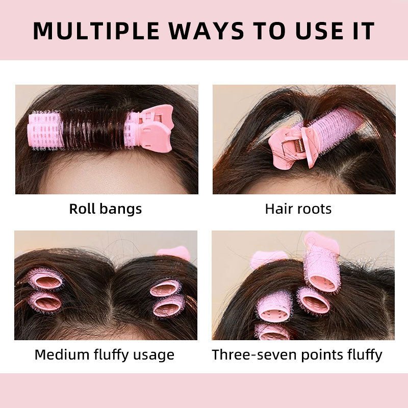 Heatless Hair Wave Clip Pink - Joyvena