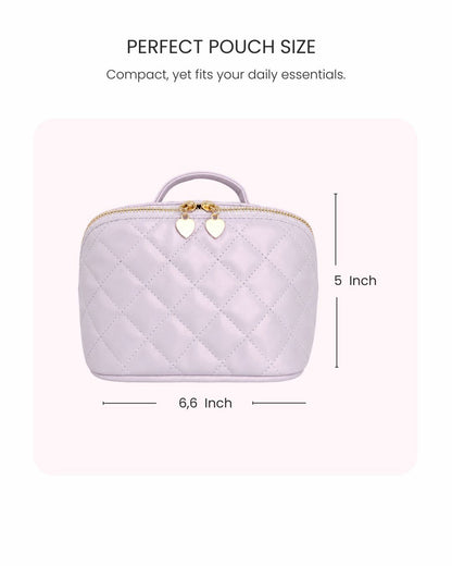 Travel Makeup Bag Lavender Mist