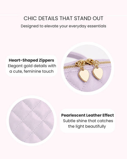 Travel Makeup Bag Lavender Mist