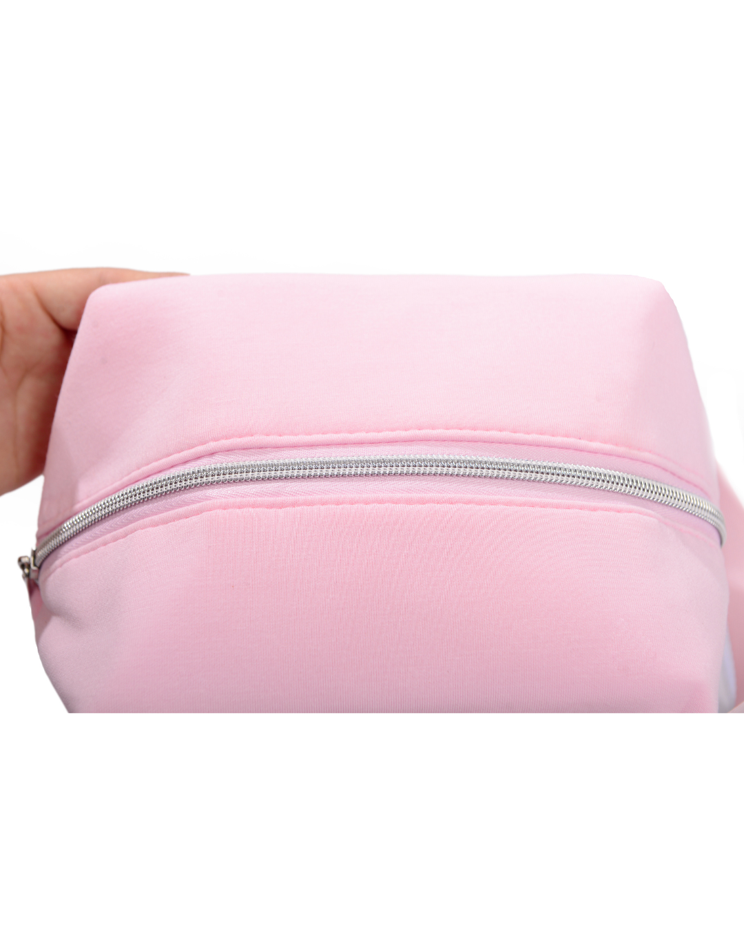 Neceser acolchado rosa 3 en 1 para maquillaje