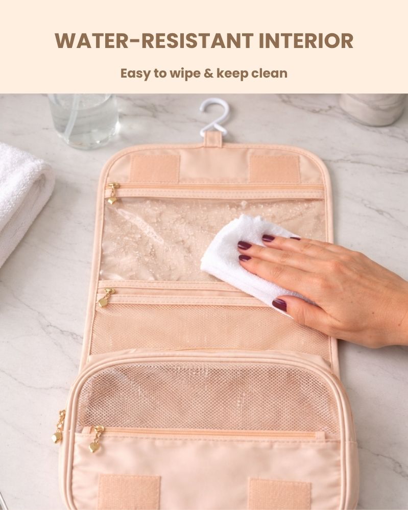 Travel Toiletry Bag Soft Peach