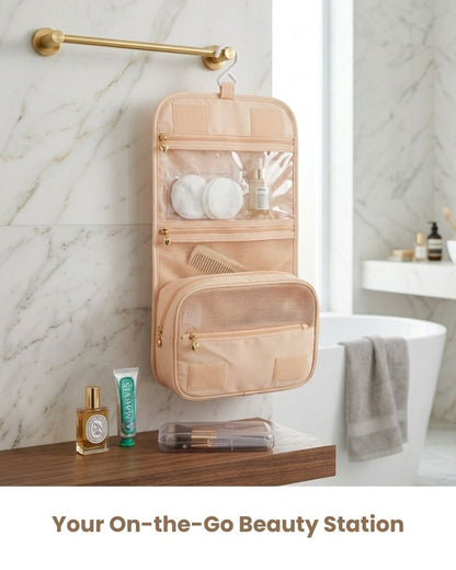 Travel Toiletry Bag Soft Peach