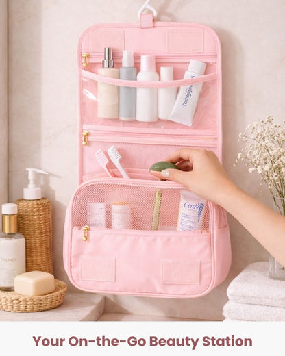 Travel Toiletry Bag Pink