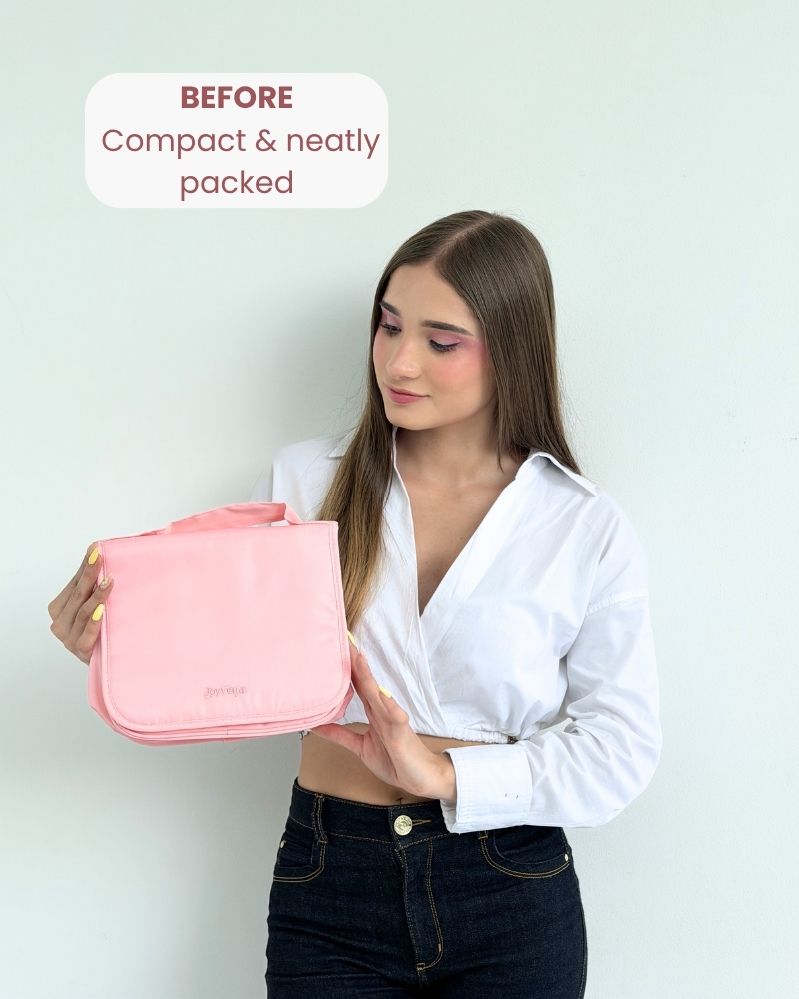 Travel Toiletry Bag Pink