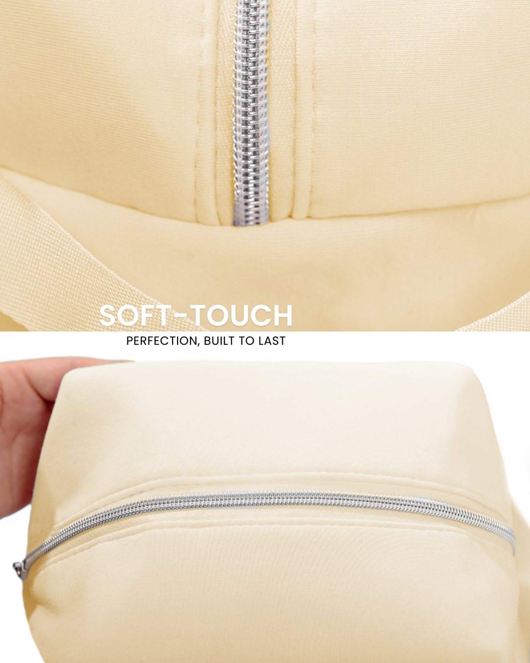 17pcs Beige Makeup Organizer Set – Glow & Go Edition | Joyvena