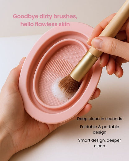 Travel Makeup Bag Set – Quilted Cosmetic Organizer (17-Piece) | Joyvena