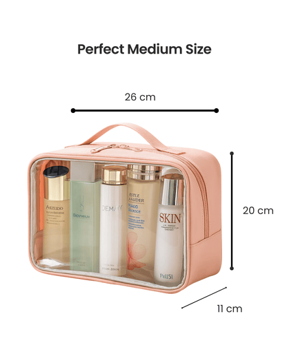 Travel Cosmetic Bag Pink - Joyvena
