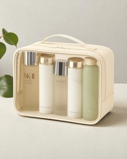 Travel Cosmetic Bag – Beige - Joyvena